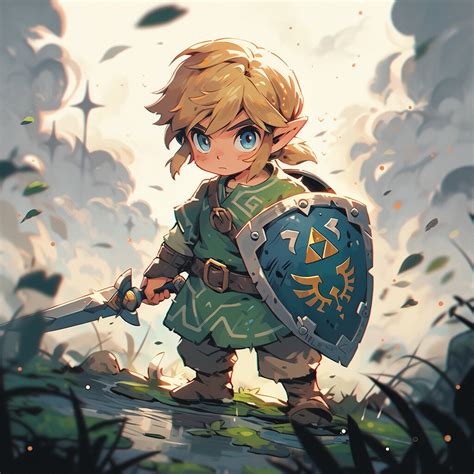 legend of zelda link art